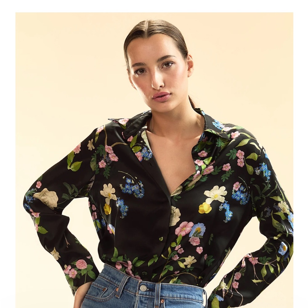 Cynthia Rowley collectible silk shirt